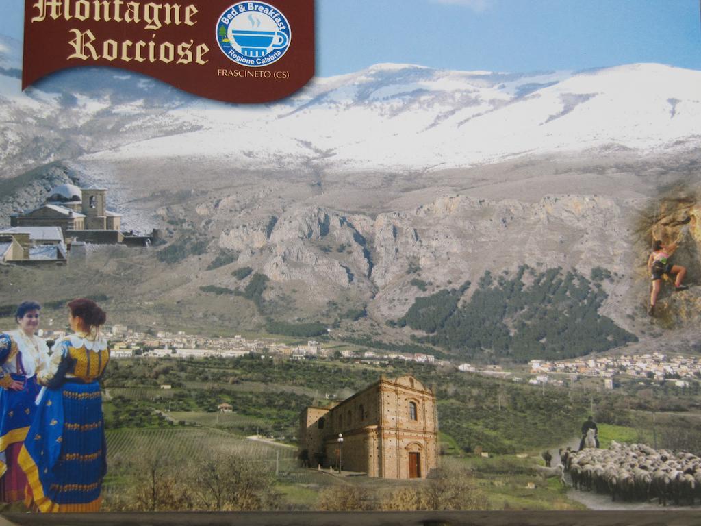 Montagne Rocciose Bed & Breakfast Frascineto Dış mekan fotoğraf